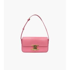 CELINE Pink Triope Shoulder Bag A-A25698